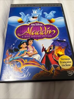 Disney Aladdin 2-Disc Special Edition - Blue & Purple Cover